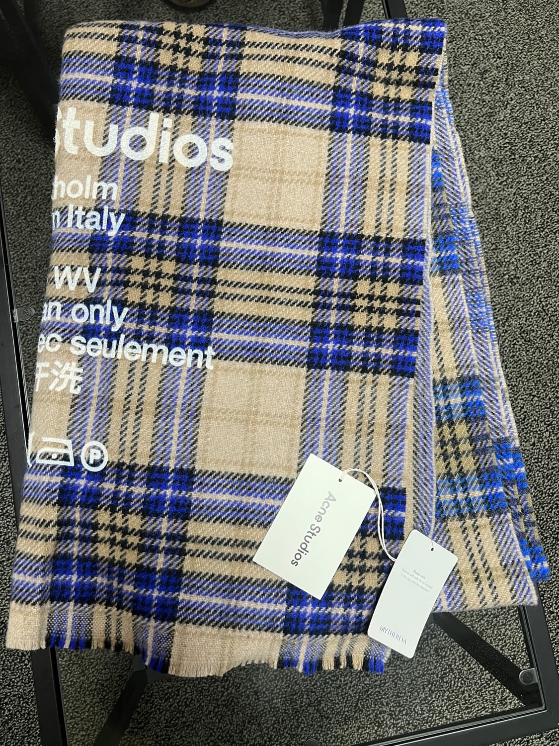 아크네스튜디오 아크네 캐시어 머플러 새상품 상품이미지2