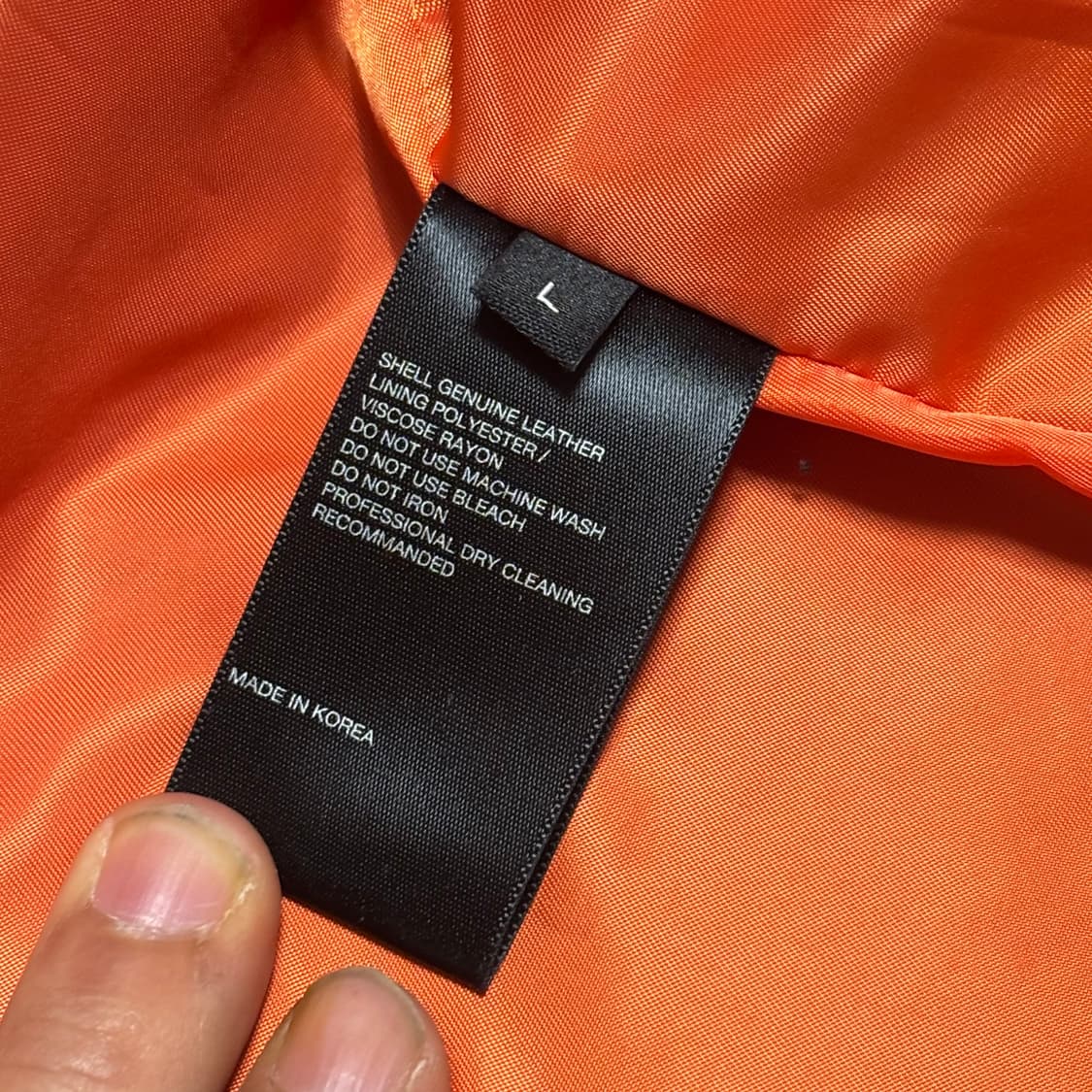 L 비바스튜디오 가죽자켓 상품이미지6