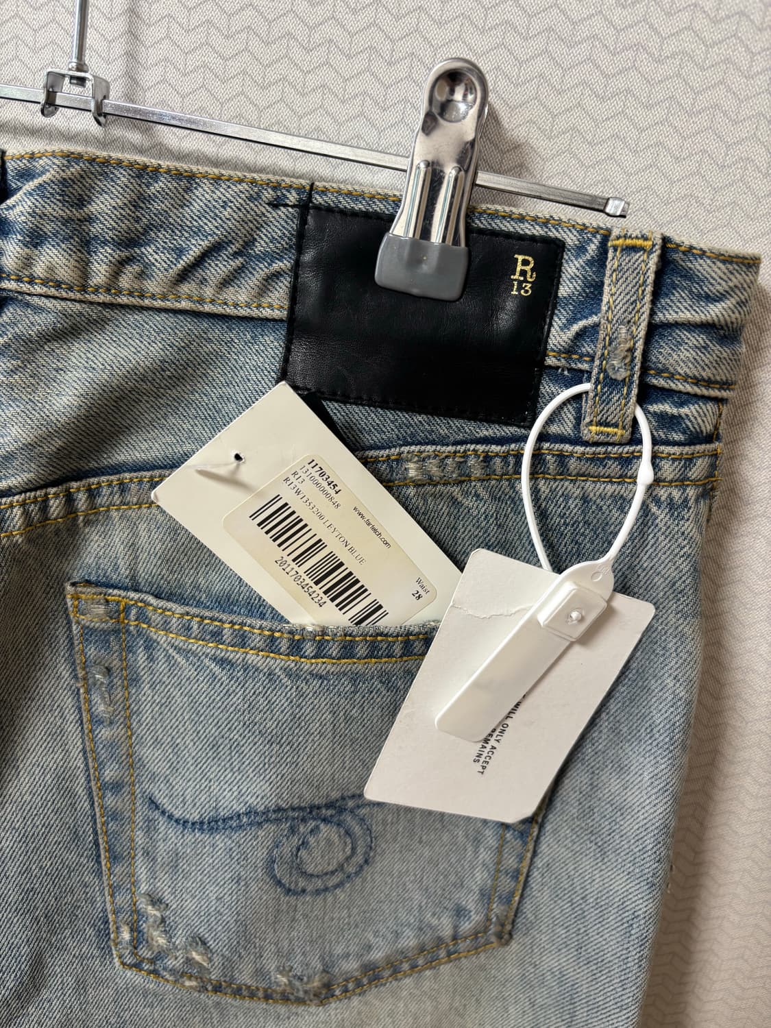 R13 데님팬츠 상품이미지3
