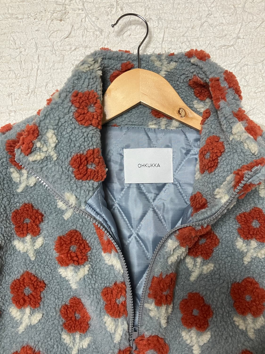 오쿠카 플라워 후리스 상품이미지4