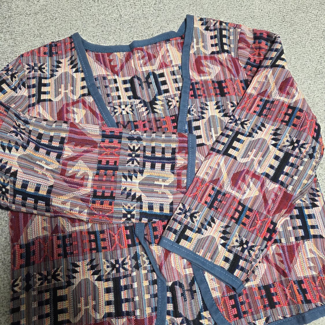 Japan Vintage 자가드 나바호 자켓 S-M 상품이미지2