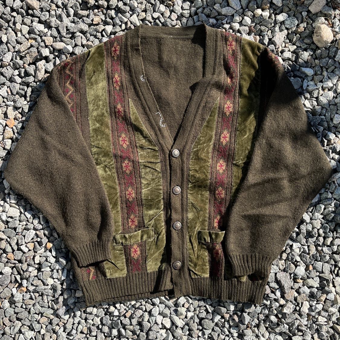 80s 이태리 빈티지 가디건(실측확인) 상품이미지1