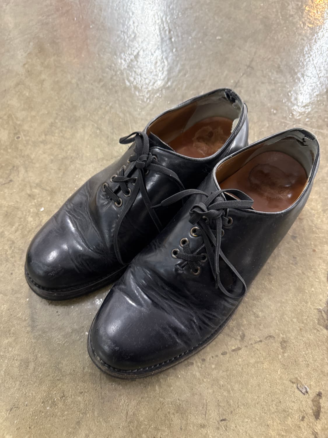 빈티지  비브람  더비 슈즈  275 상품이미지3