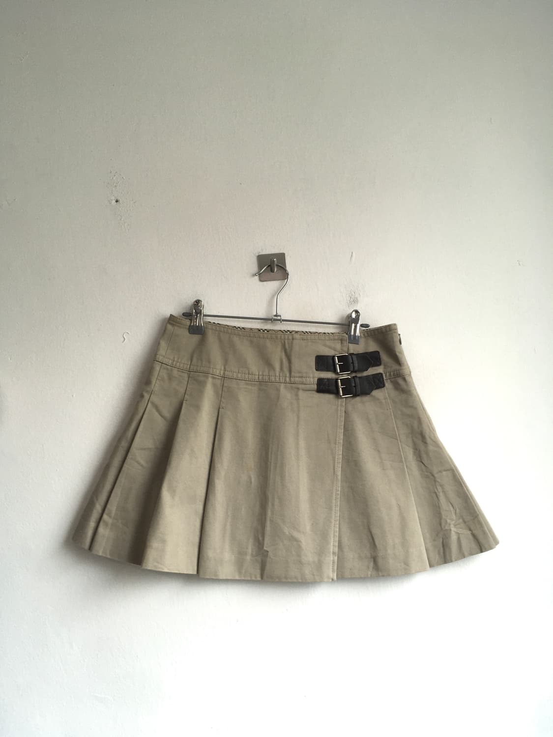 Burberry bluelabel beige pleats skirt 상품이미지1