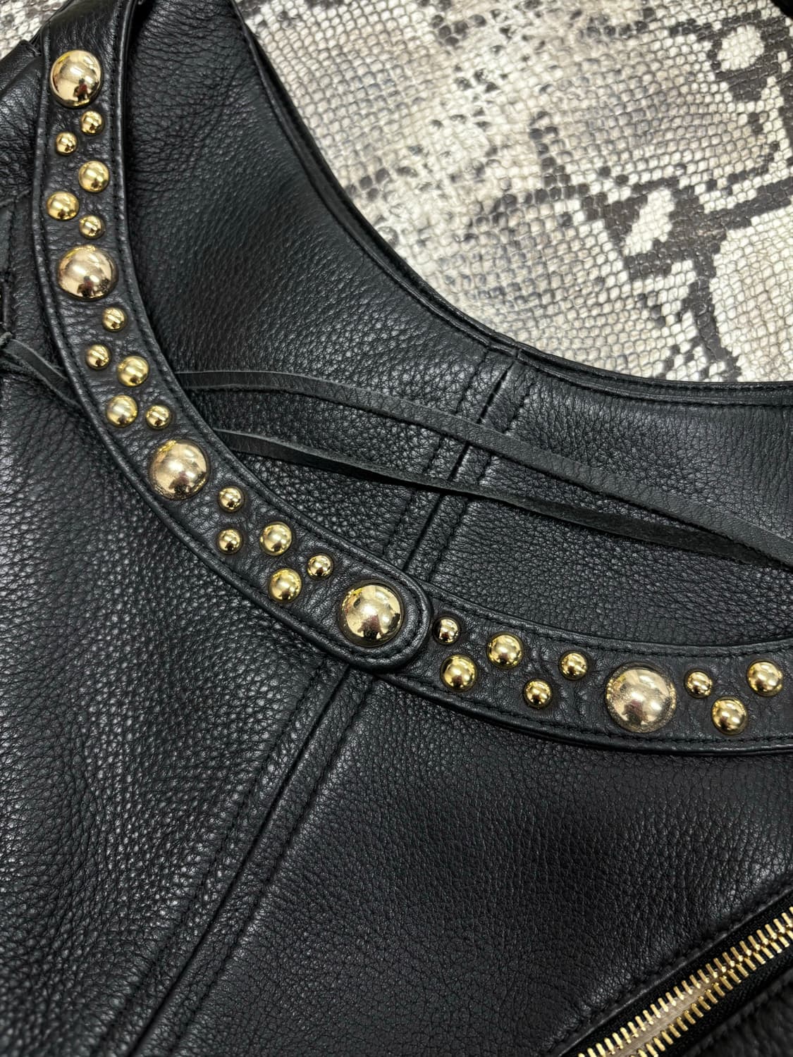 ”botkier“ Y2K Mood Side Zipper Studded L 상품이미지5