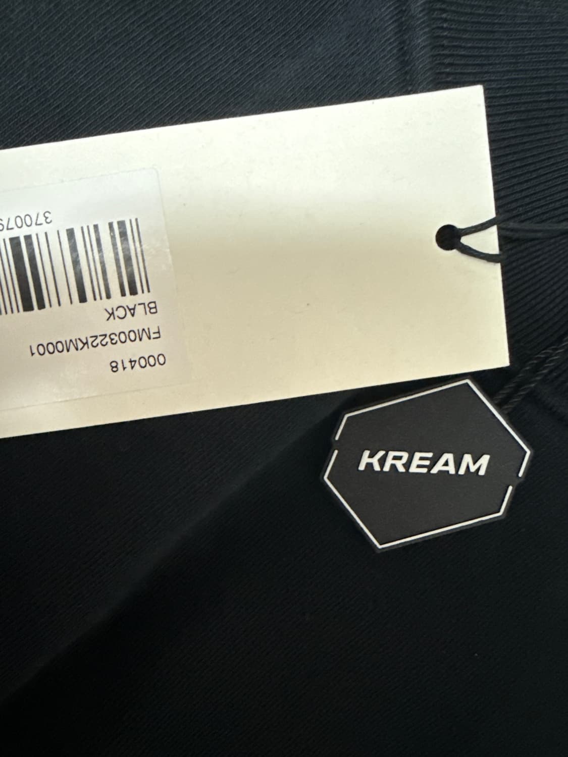 [s] 메종키츠네 트라이컬러 폭스 패치 스웨트셔츠 블랙 티셔츠 맨투맨 상품이미지2