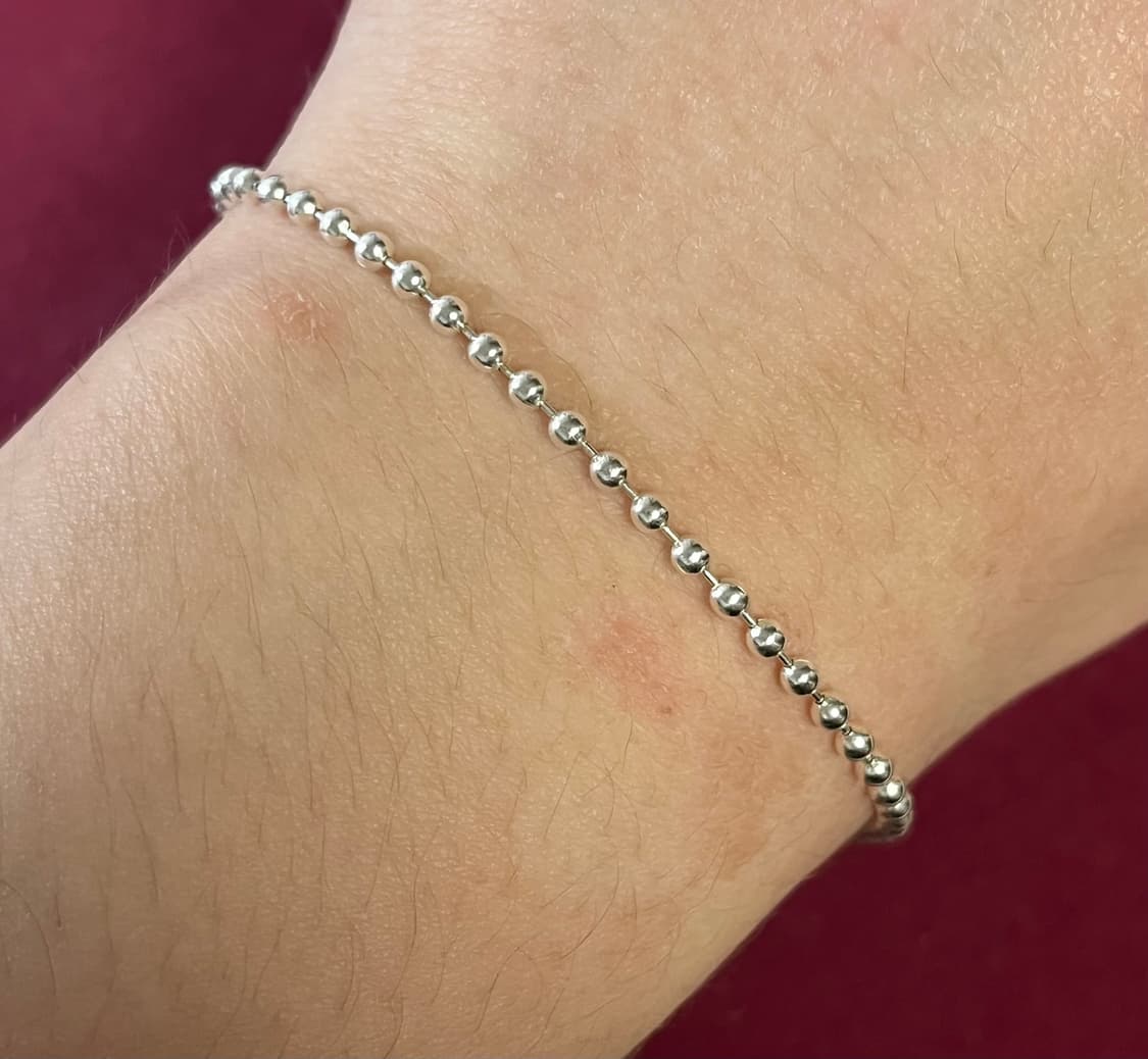 크롬하츠 체인 팔찌 20cm 60링크 [정품] 상품이미지2