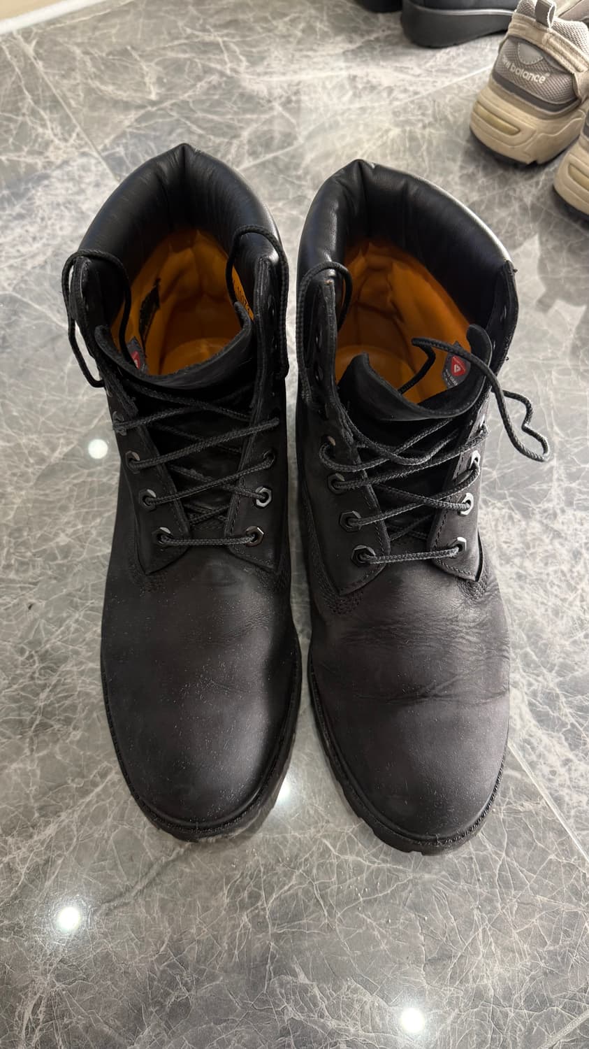 [43.5->43 or 42.5] 팀버랜드 6인치 워터프루프 부츠 블랙 상품이미지6