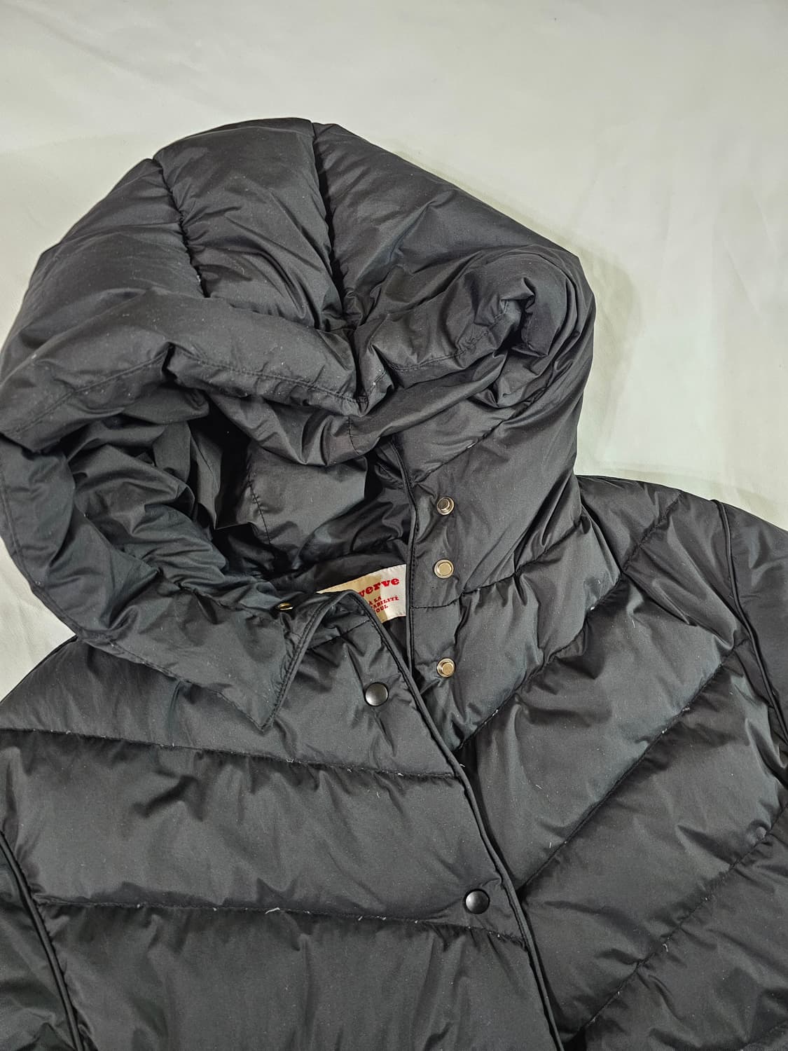 버앤버브 후드 덕다운 로지송 패딩 자켓 상품이미지6