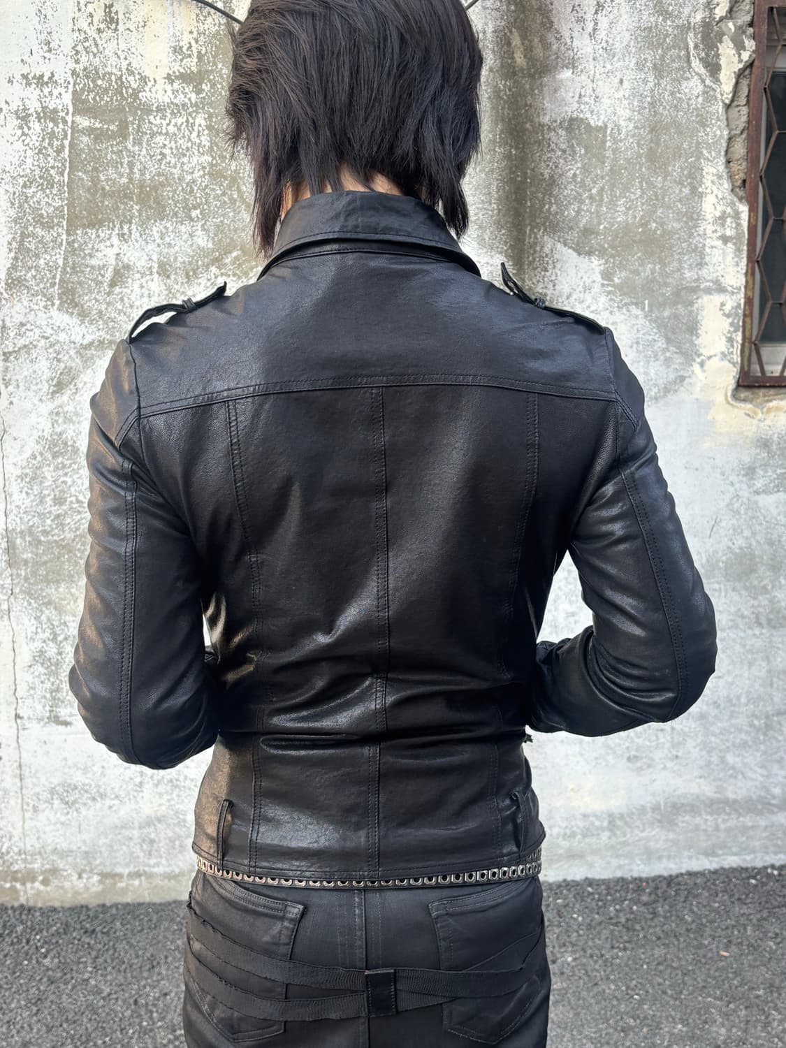 디스퀘어드 2 램스킨 레더 자켓 상품이미지4