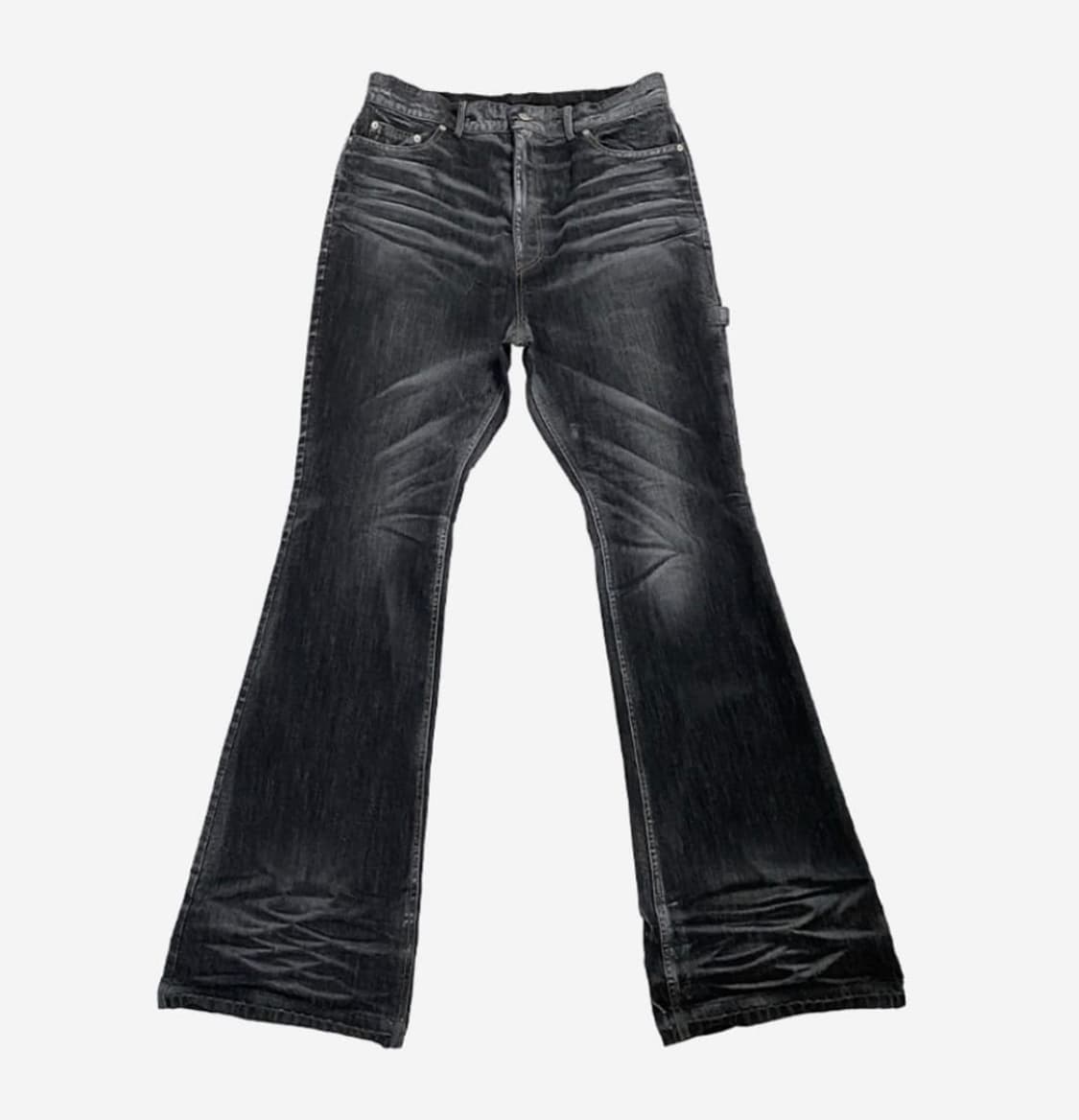 Omo 글리터 코티드 워싱 플레어진(급처) 상품이미지1