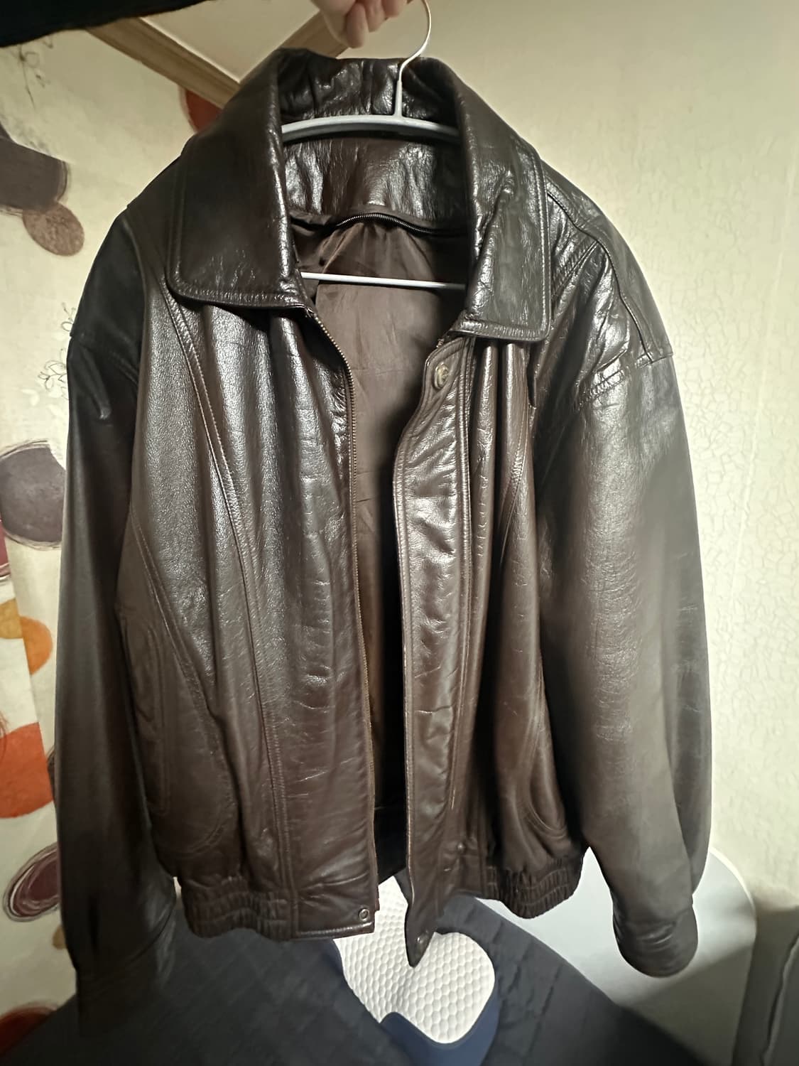 빈티지 가죽 자켓 상품이미지3