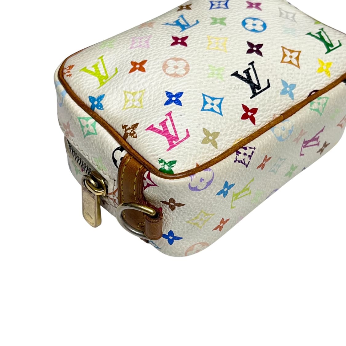 루이비통 멀티컬러 화이트 무라카미다카시 파우치백 상품이미지3