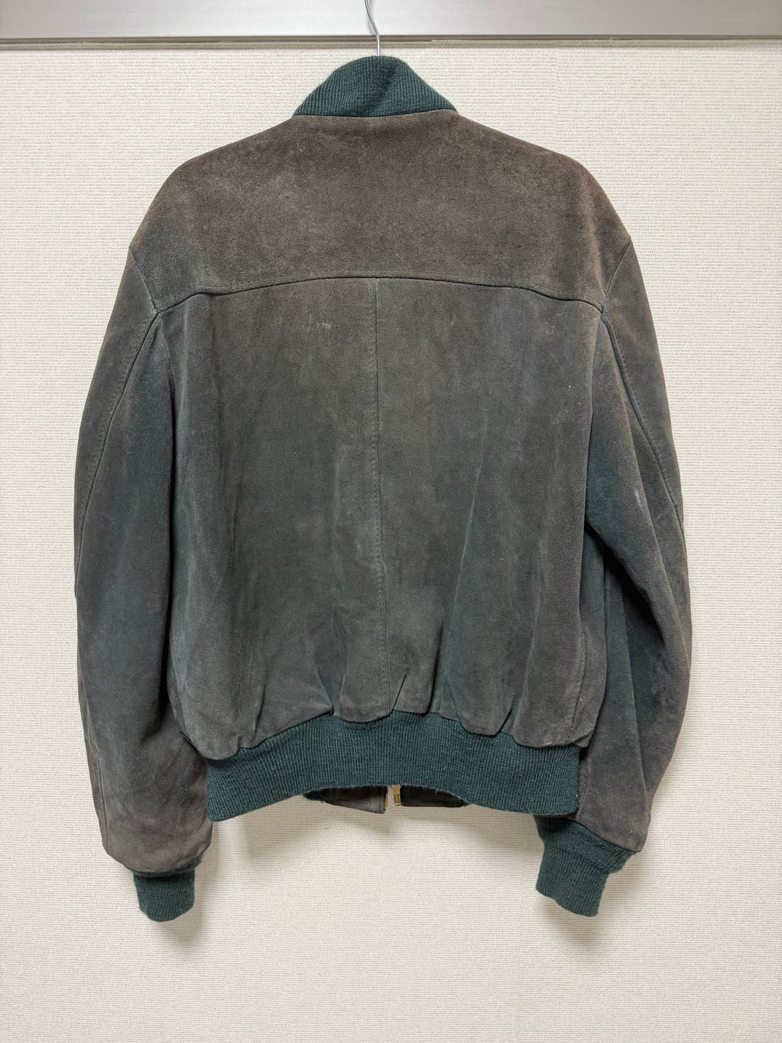 쇼트 90s 스웨이드 봄버 자켓 상품이미지2