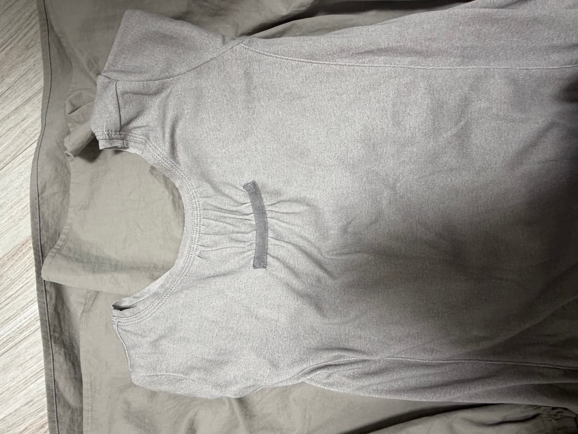 코이세이오 2 way 셔링 원피스 라이트 카키 상품이미지3