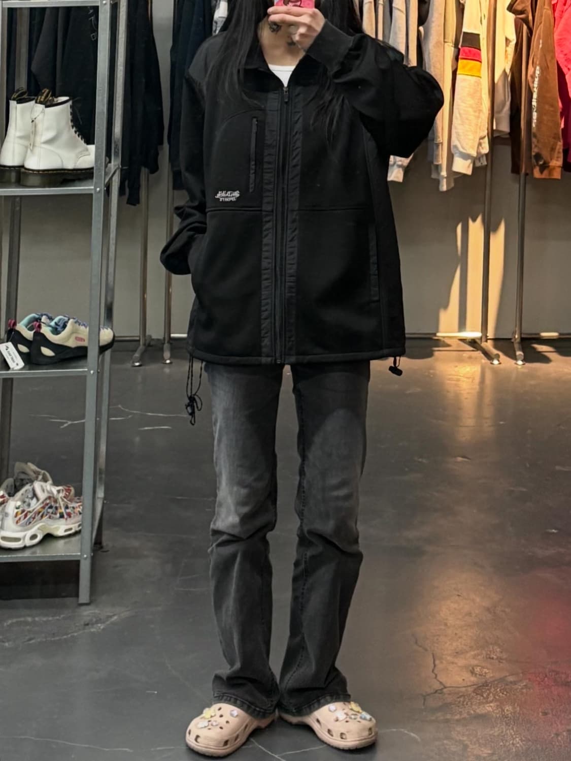 본더치 스포츠 블랙 집업 자켓 A3458 상품이미지1