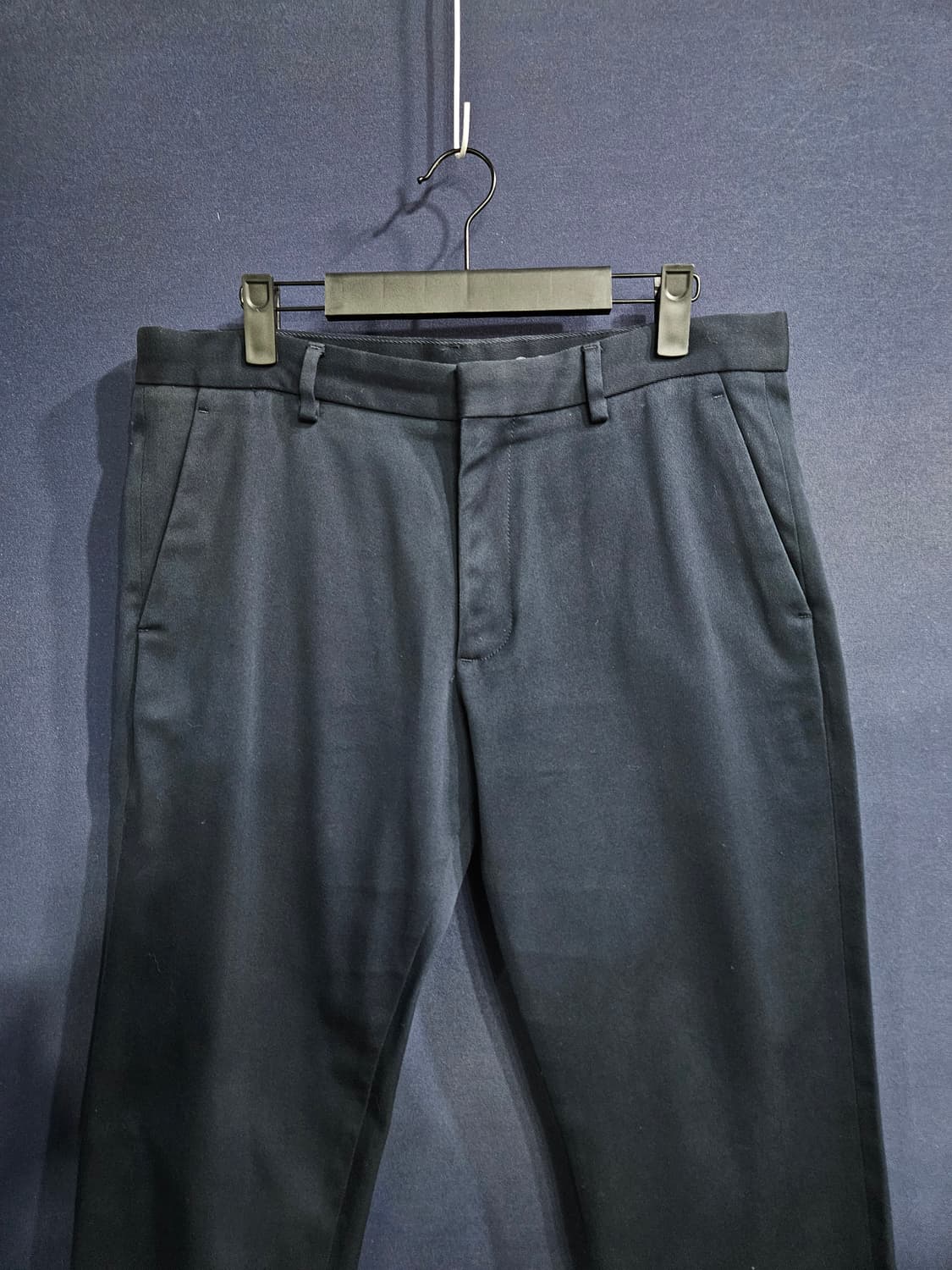 코스 네이비컬러 남성 허리 32 9부 슬랙스 면바지  상품이미지7