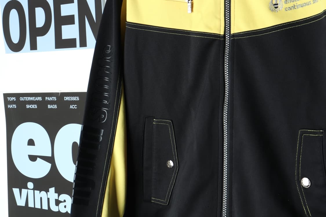 (L-XL) 헤드 집업 바람막이 점퍼자켓 레이싱 블랙 져지-7B1A 상품이미지5