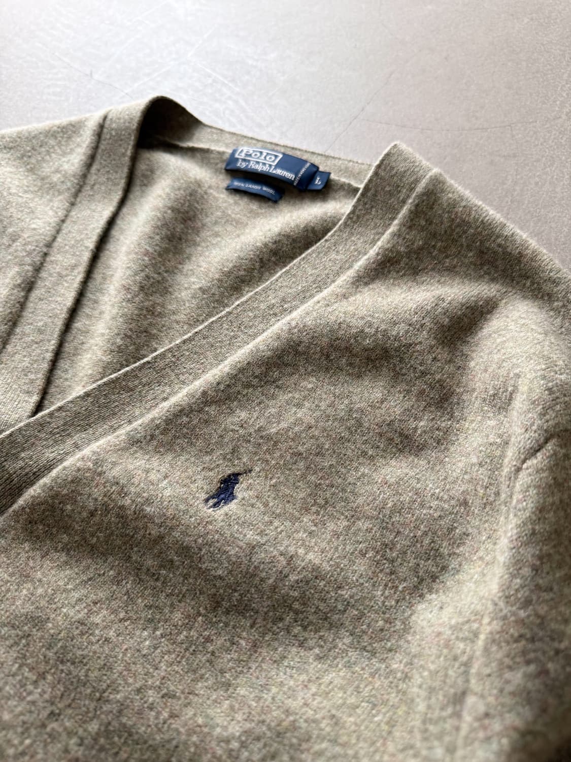 Polo Ralph Lauren Lambs Wool Cardigan 상품이미지4