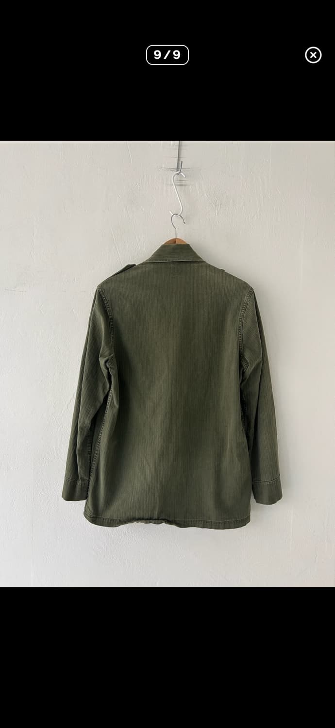 1960s dutch army hbt utility shirt 상품이미지7