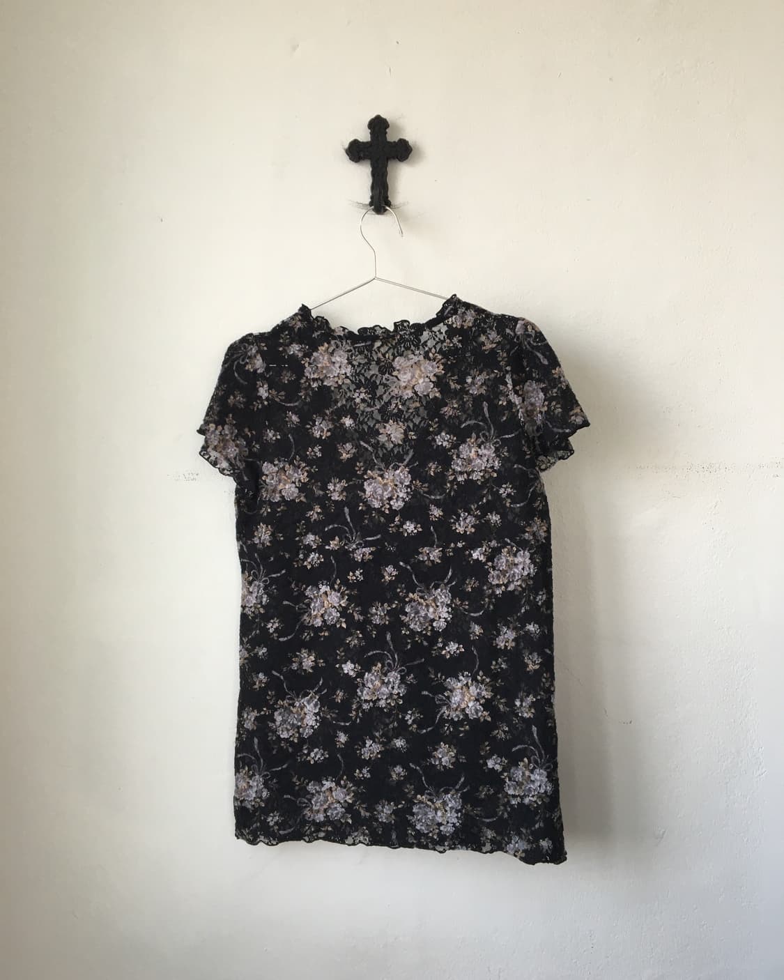 Flower pattern top 상품이미지3