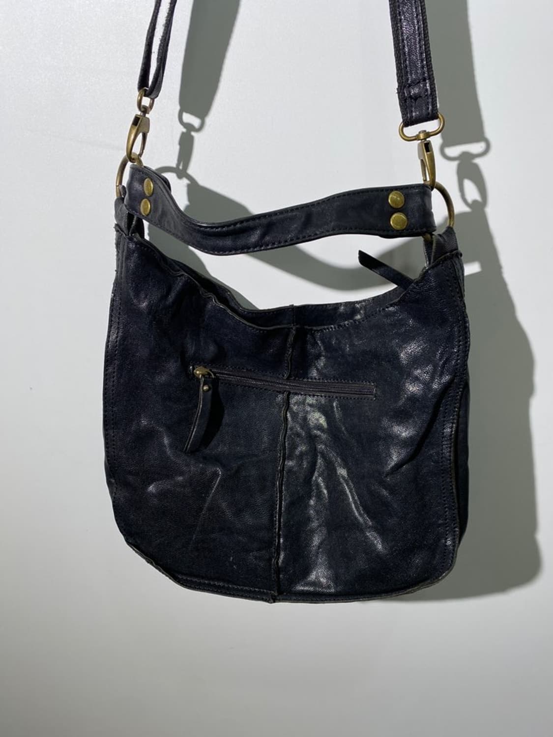 빈티지 레더 크로스백 상품이미지3