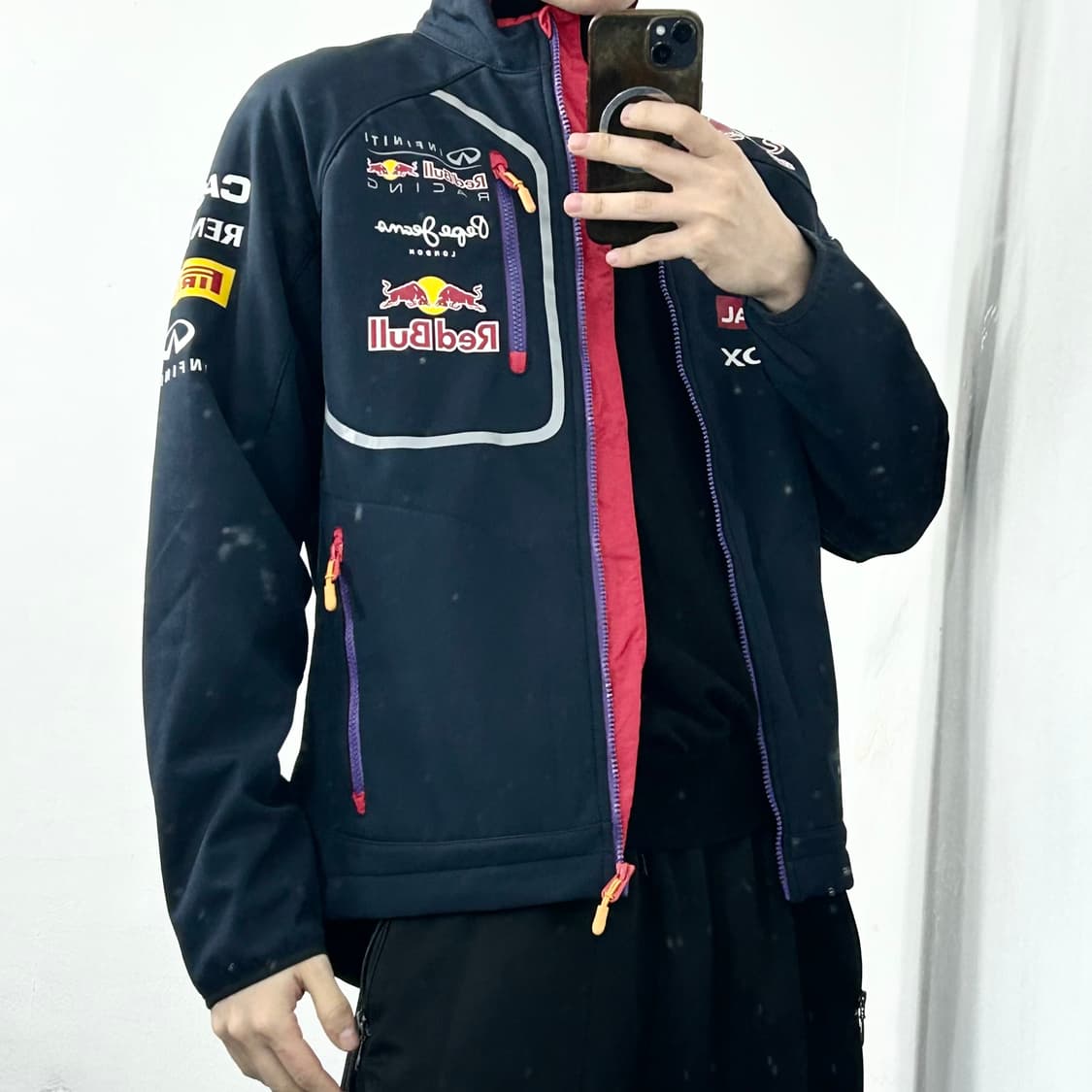 페페진스 레드불 소프트쉘 레이싱 자켓 상품이미지4