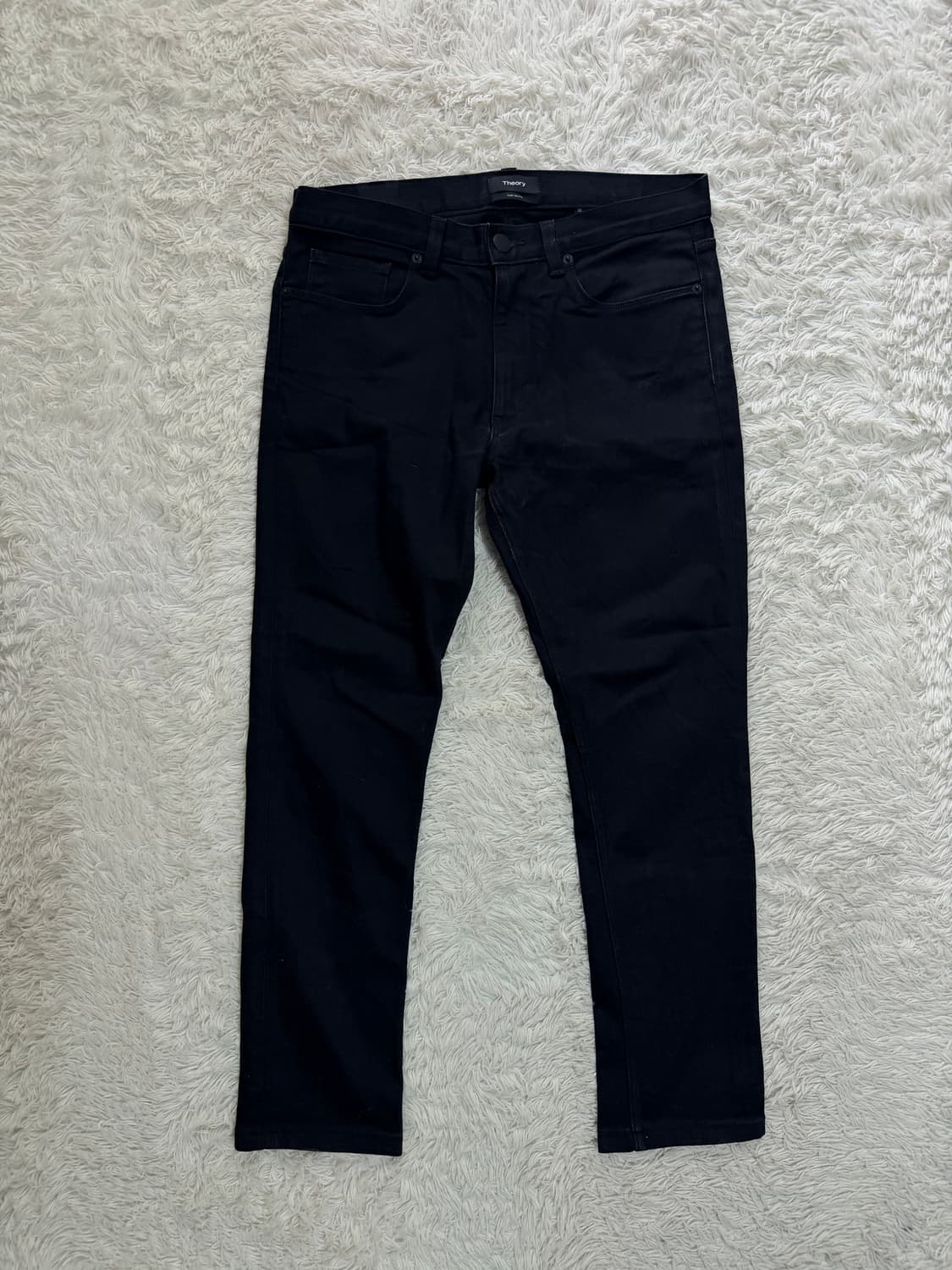 띠어리 남성 Raffi Slim Fit 블랙 데님 팬츠 상품이미지10