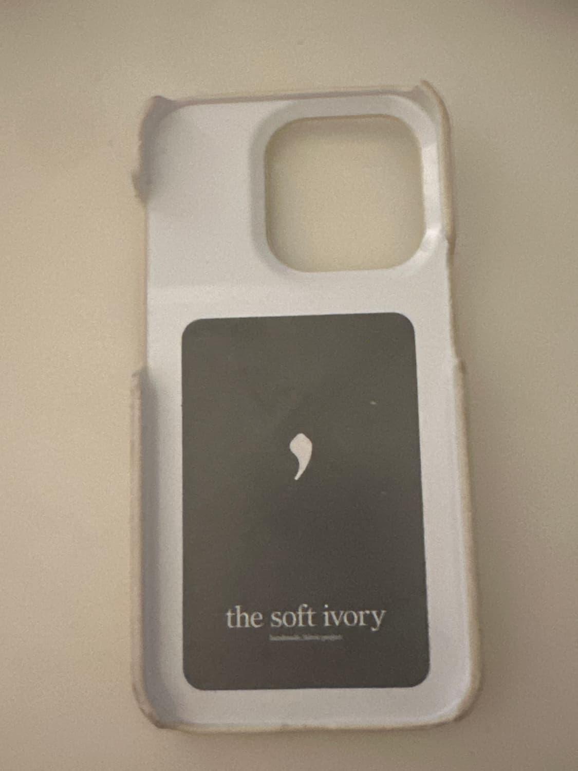 더소프트아이보리 케이스 아이폰 14프로 상품이미지2