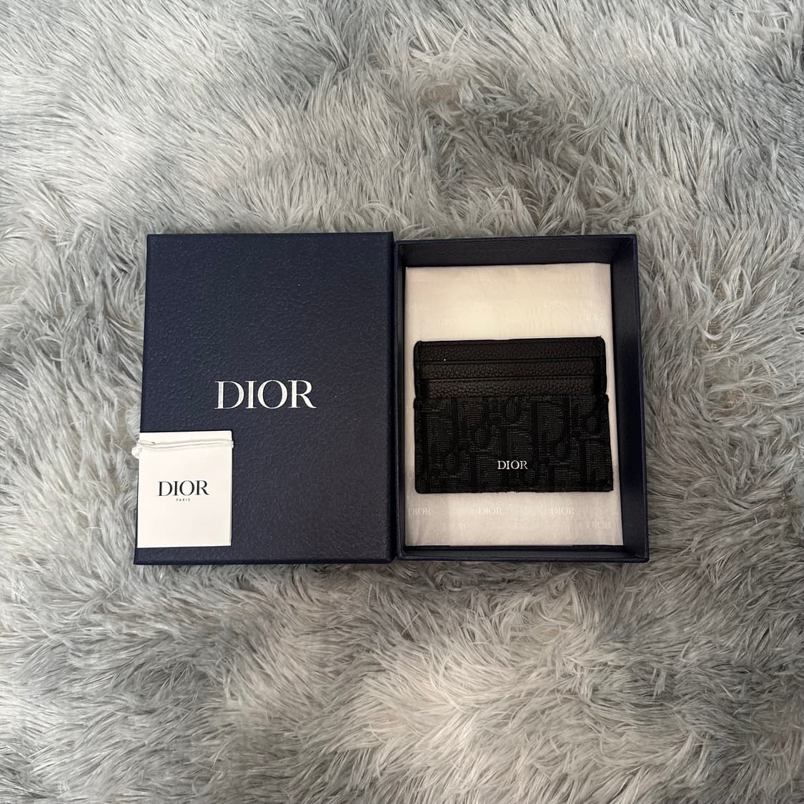 (풀박스) [A급/정품] 디올 오블리크 자카드 카드지갑 상품이미지2