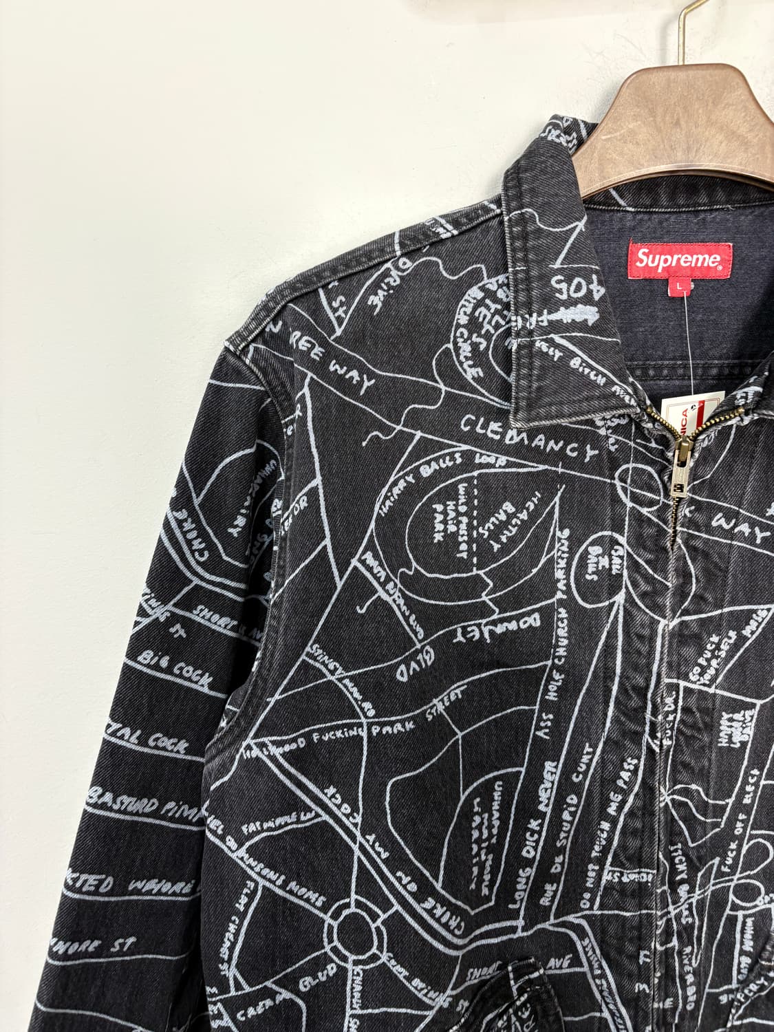 슈프림 19ss 곤즈 맵 워크자켓 A3648 상품이미지5