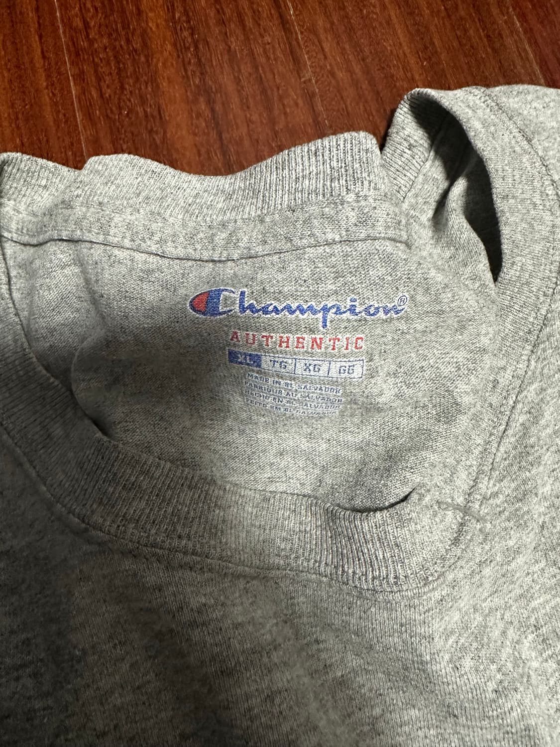 [챔피온] 롱슬리브 티셔츠(그레이/XL) 상품이미지3