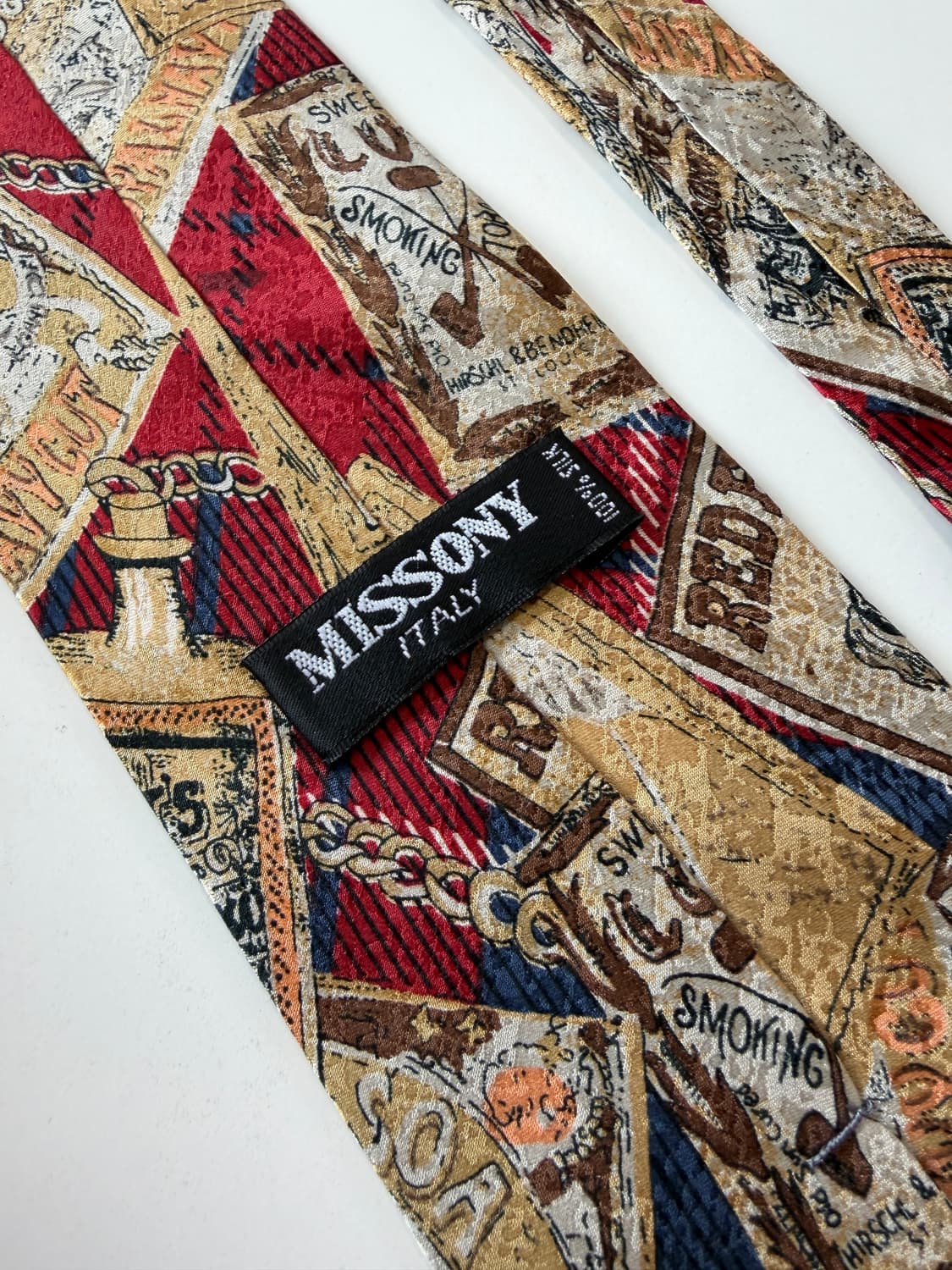 미쏘니 (Missoni) 실크 넥타이 9cm 상품이미지6