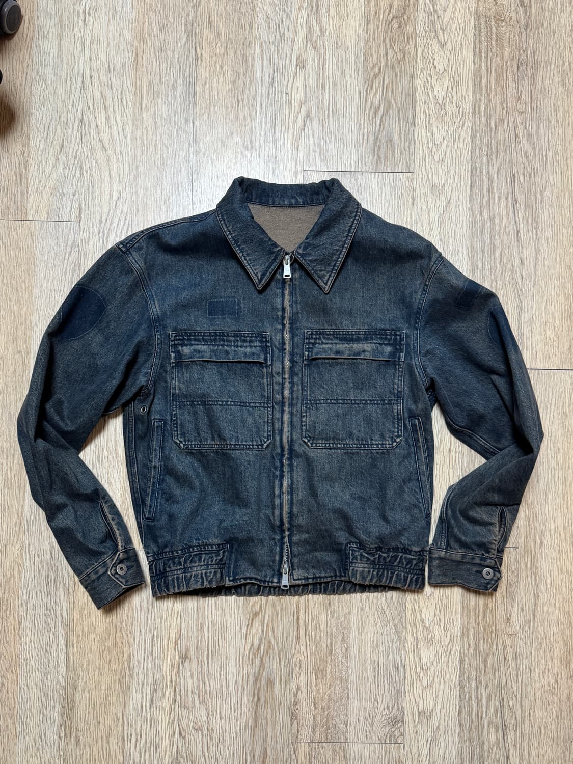 쿠어 틴트 데님집업 자켓 M 상품이미지4