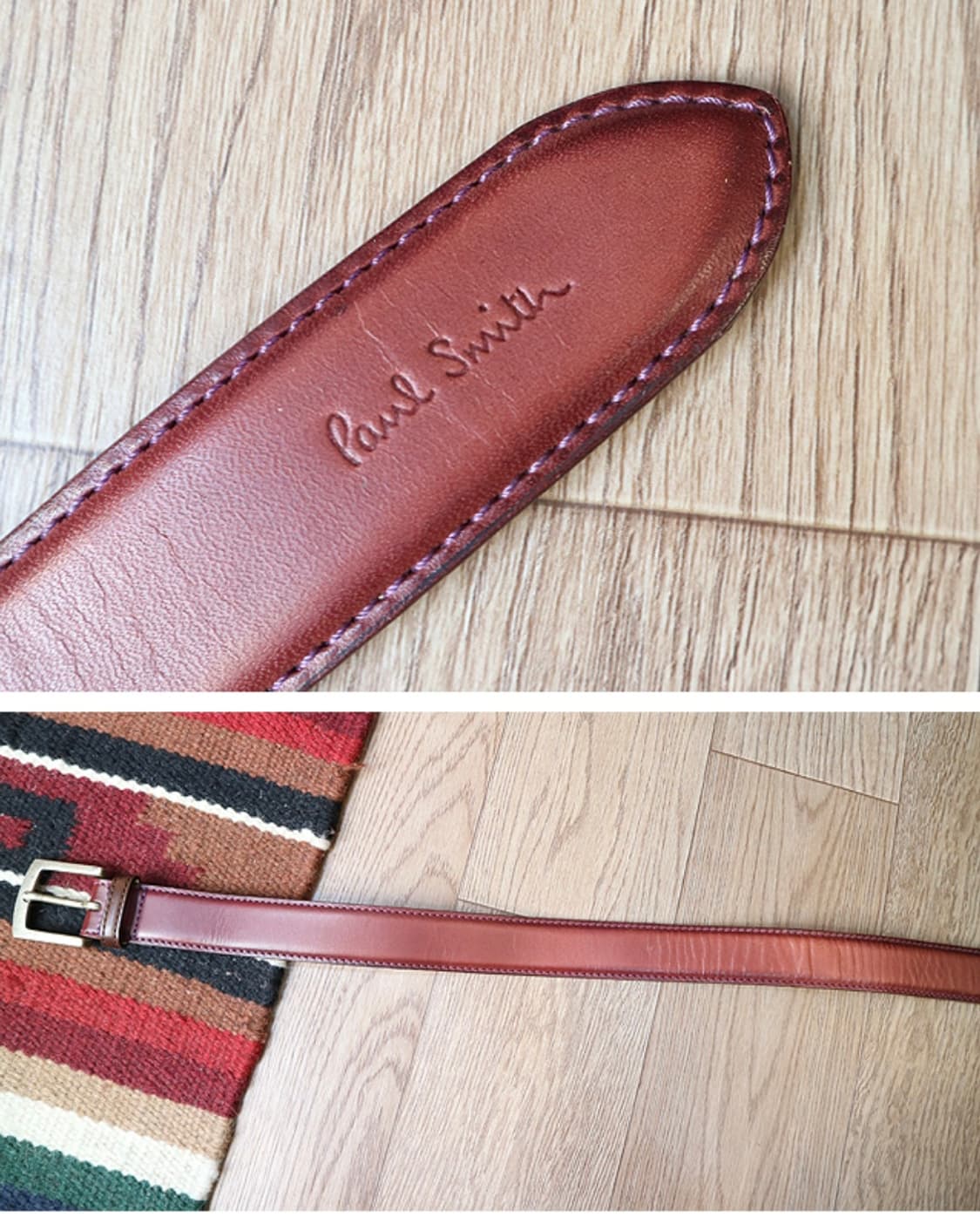 일본판 paul smith 폴 스미스 가죽벨트 25-28 상품이미지5