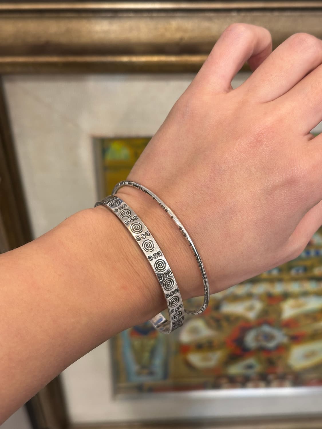 Spiral Path 925Silver Bangle🌀🌀🌀 상품이미지4