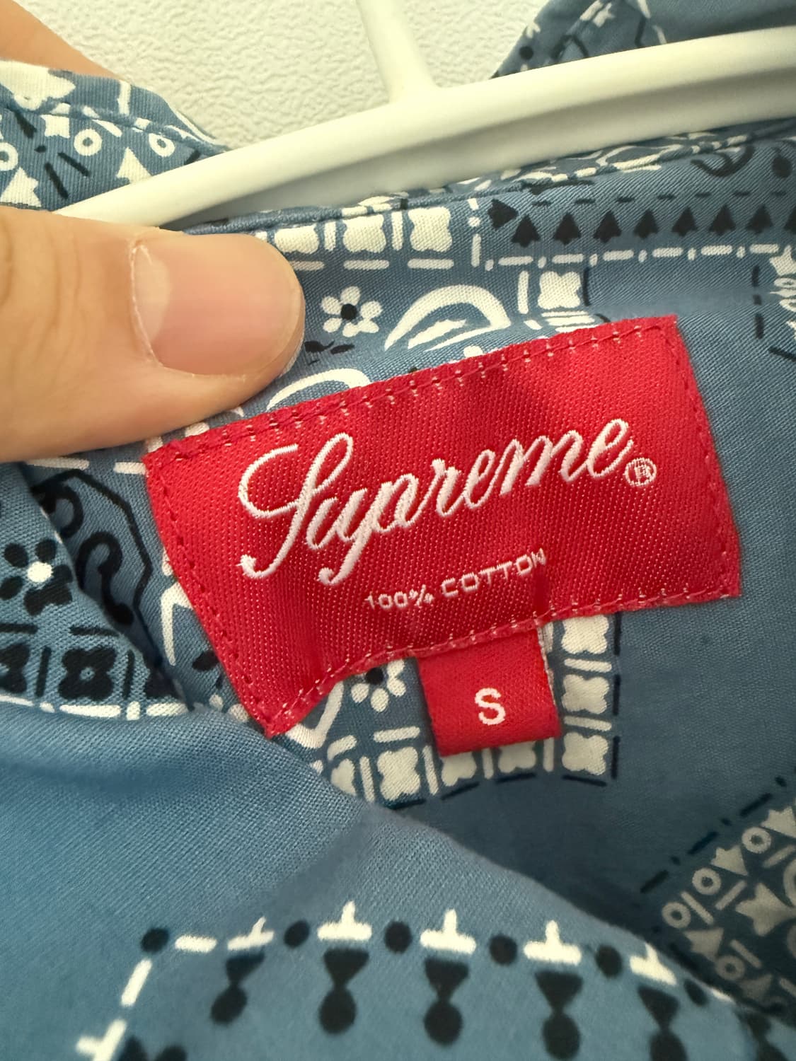 SUPREME 15ss bandana shirt 상품이미지5