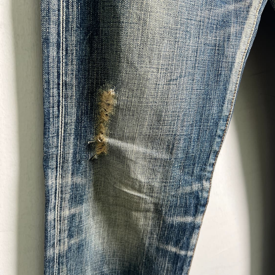 Edwin 에드윈 디스트레스드 데님 팬츠 27 상품이미지6