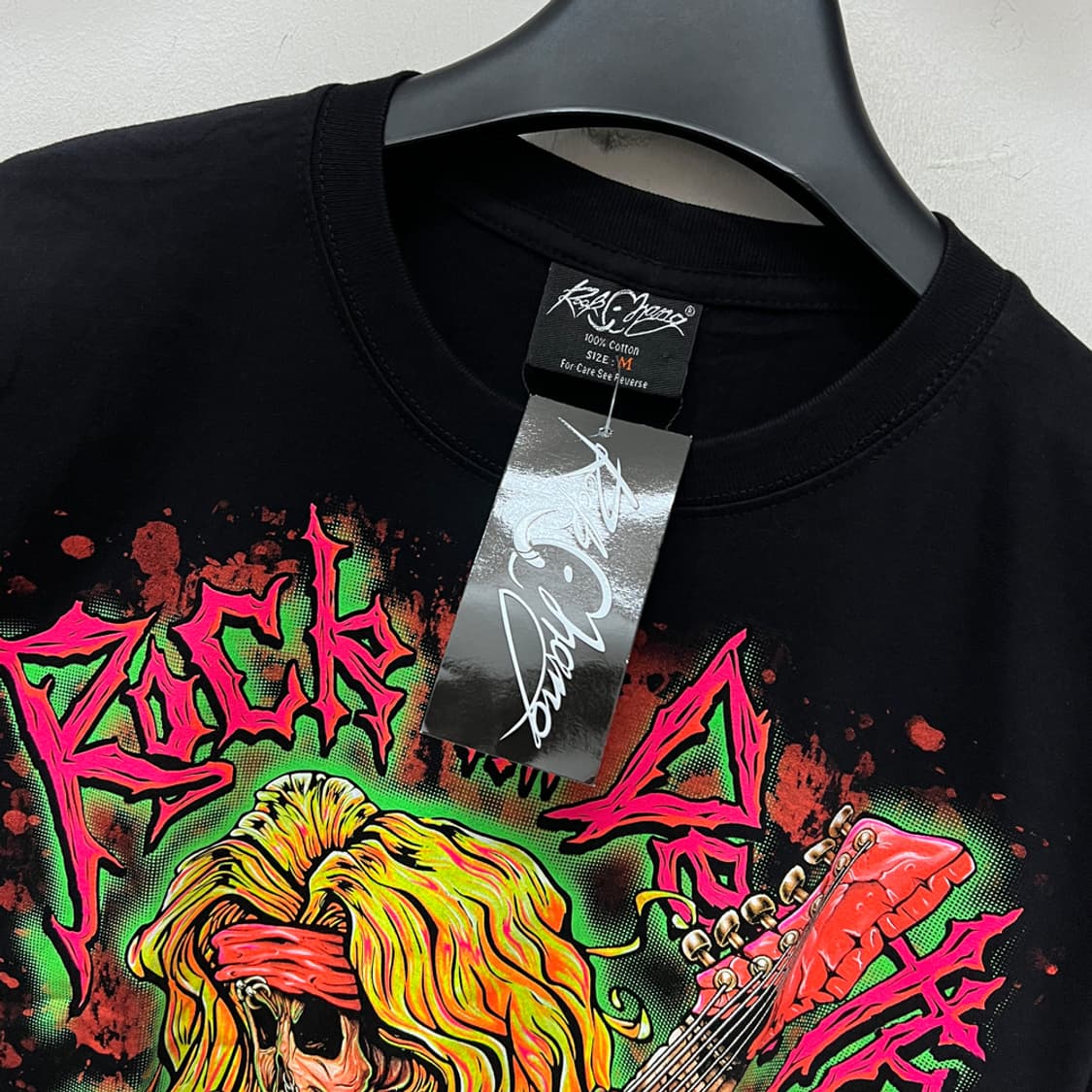 Rock Chang 락창 락 틸 데스 락밴드 반팔티 M 상품이미지3