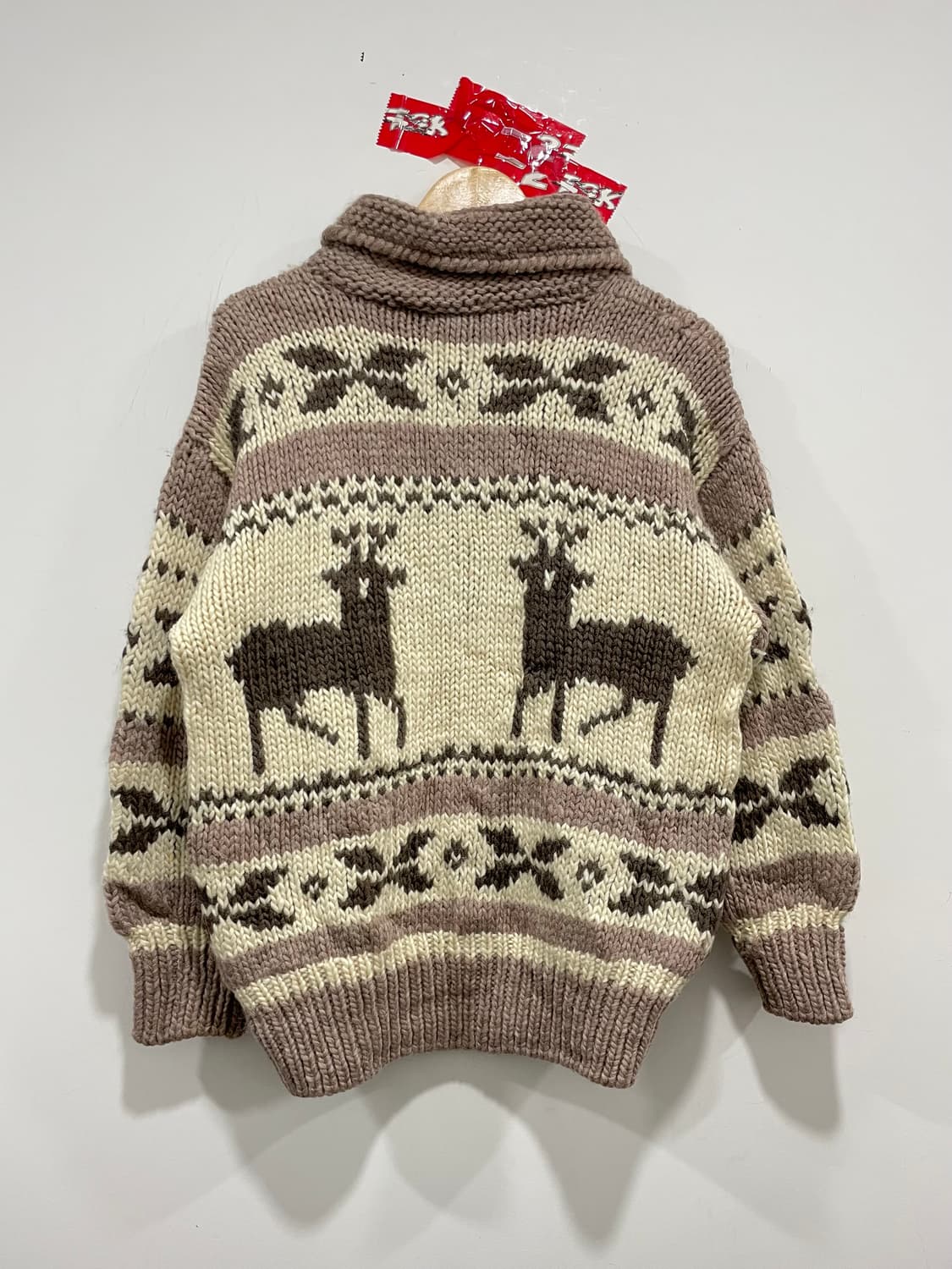 (빈티지)90‘s MACHOPE 맥호프 울 숄카라 코위찬 상품이미지5