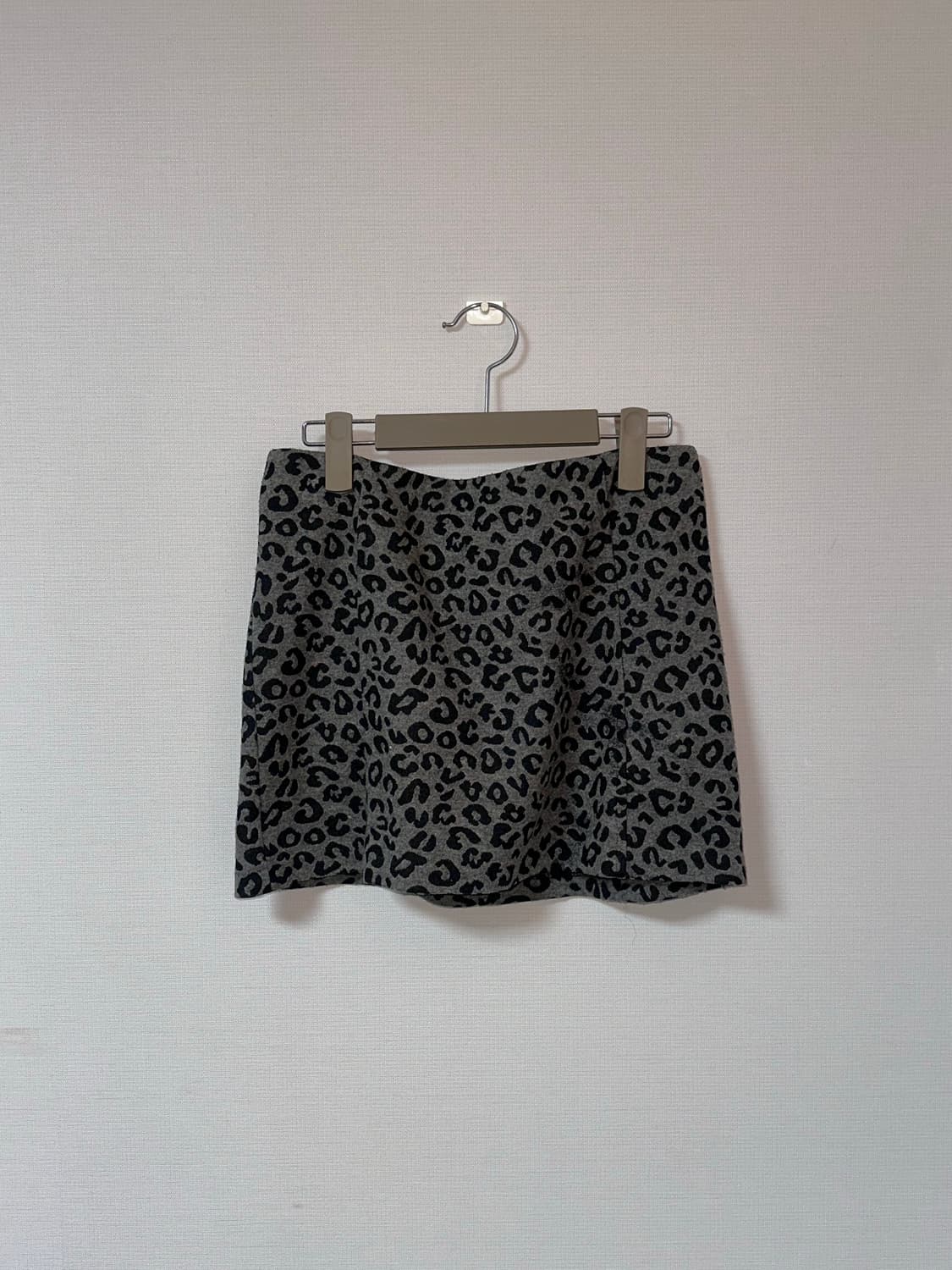 빈티지 갸루 호피 미니 스커트 상품이미지3