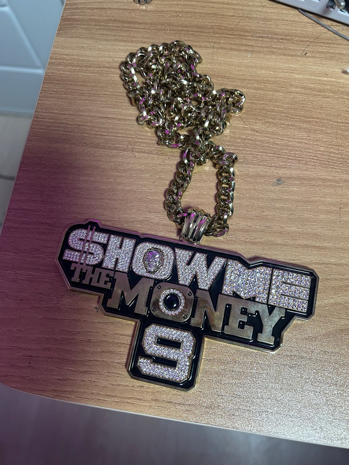 쇼미더머니 9 합격목걸이 판매합니다 상품이미지1