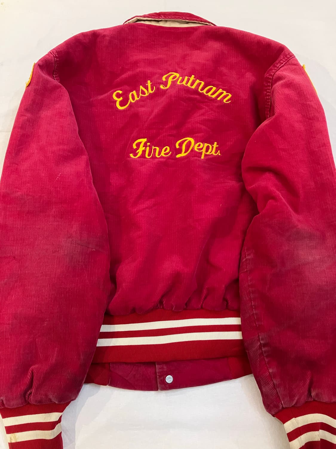 90s West Wind FFA 소방대 코듀로이 자켓 상품이미지6