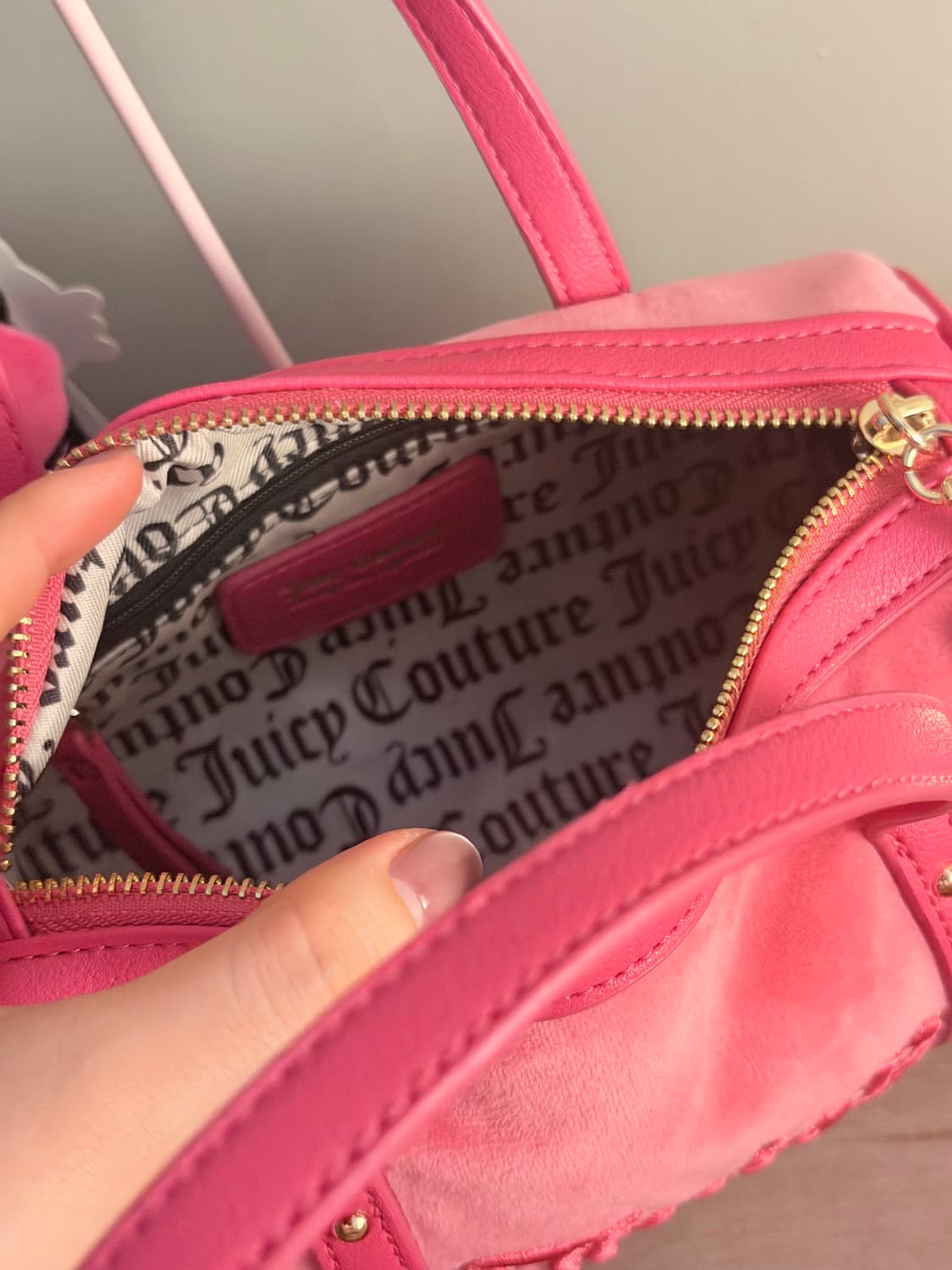 쥬시꾸뛰르 배럴백 가방 베메클 핀터깔 갸루 빈티지 상품이미지2