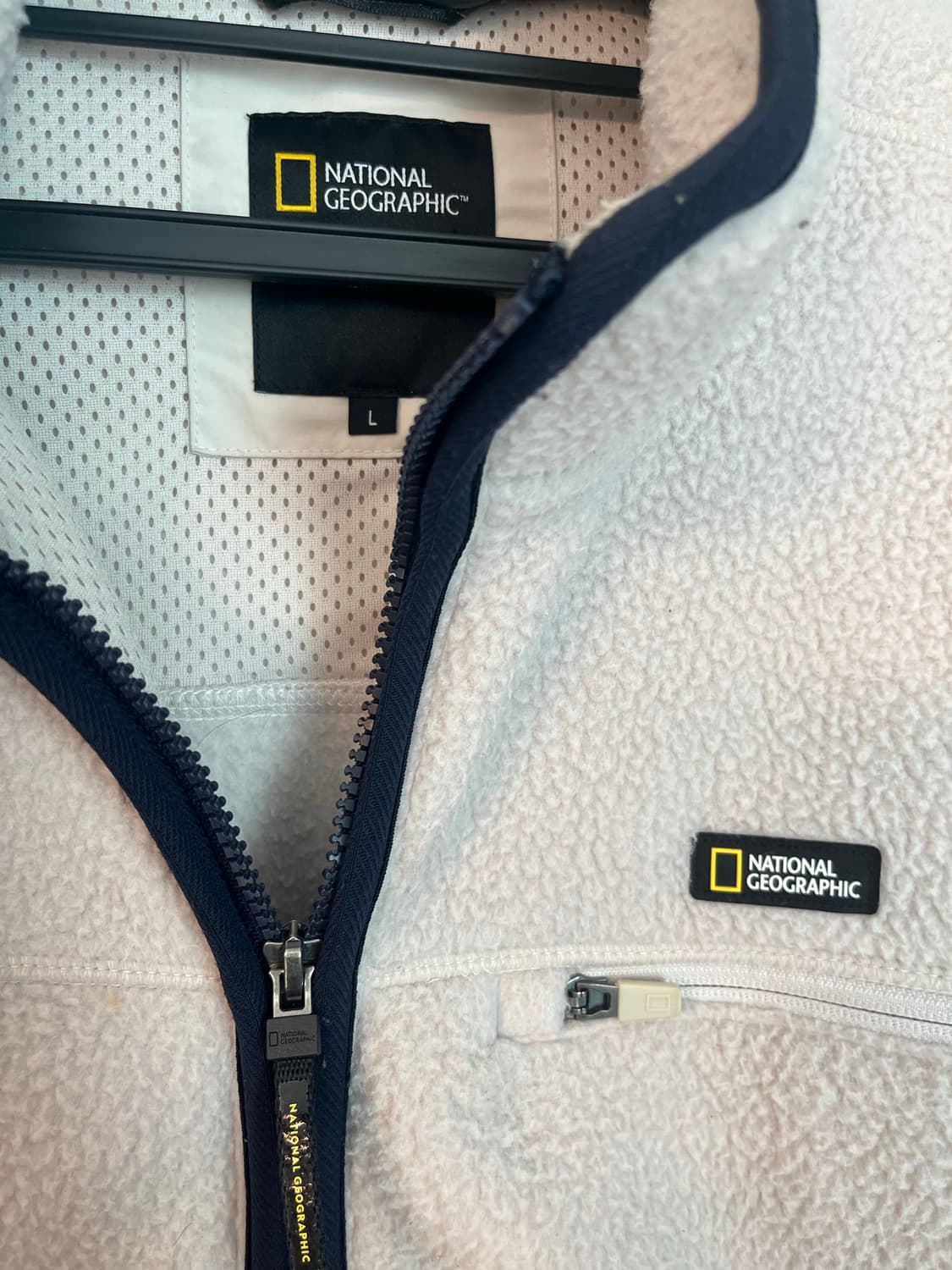 내셔널지오그래픽 뽀글이 플리스 후리스 (L)  상품이미지4