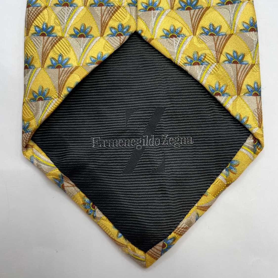 343) (Ermenegildo zegna) 에르메네질도제냐 패턴 넥타이 상품이미지5