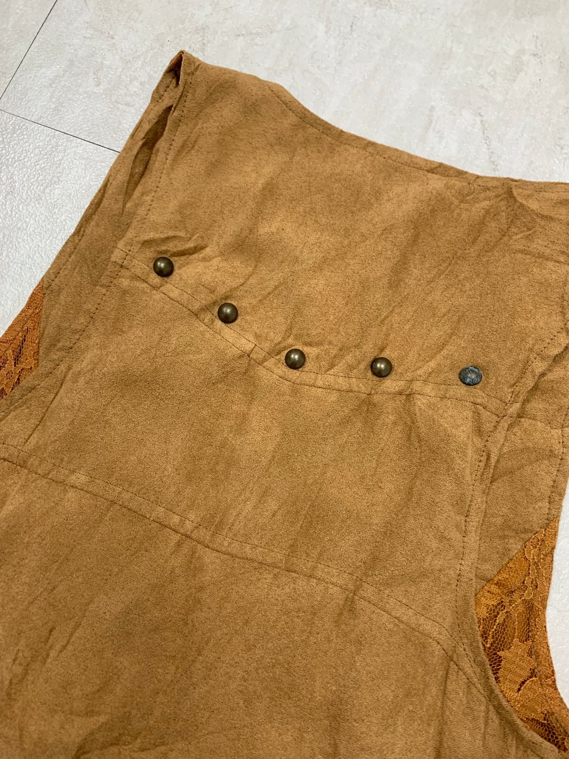 웨스턴 큐빅 디테일 베스트 #505 상품이미지6