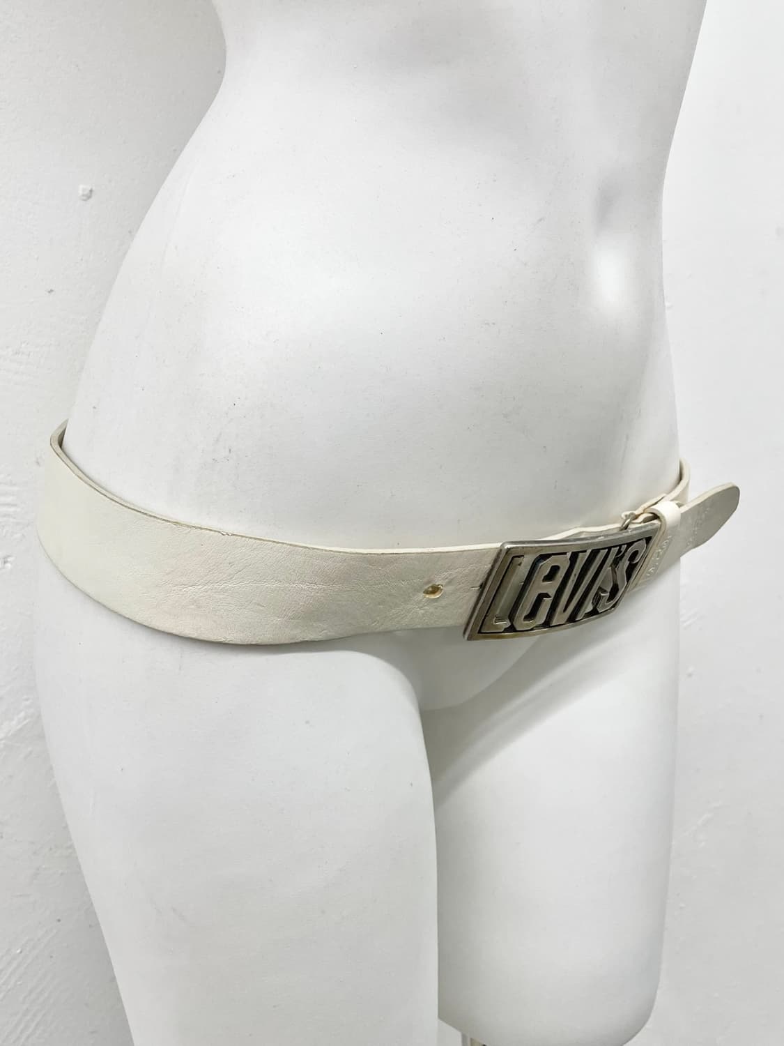 리바이스 리얼레더 로고 버클 벨트 상품이미지6