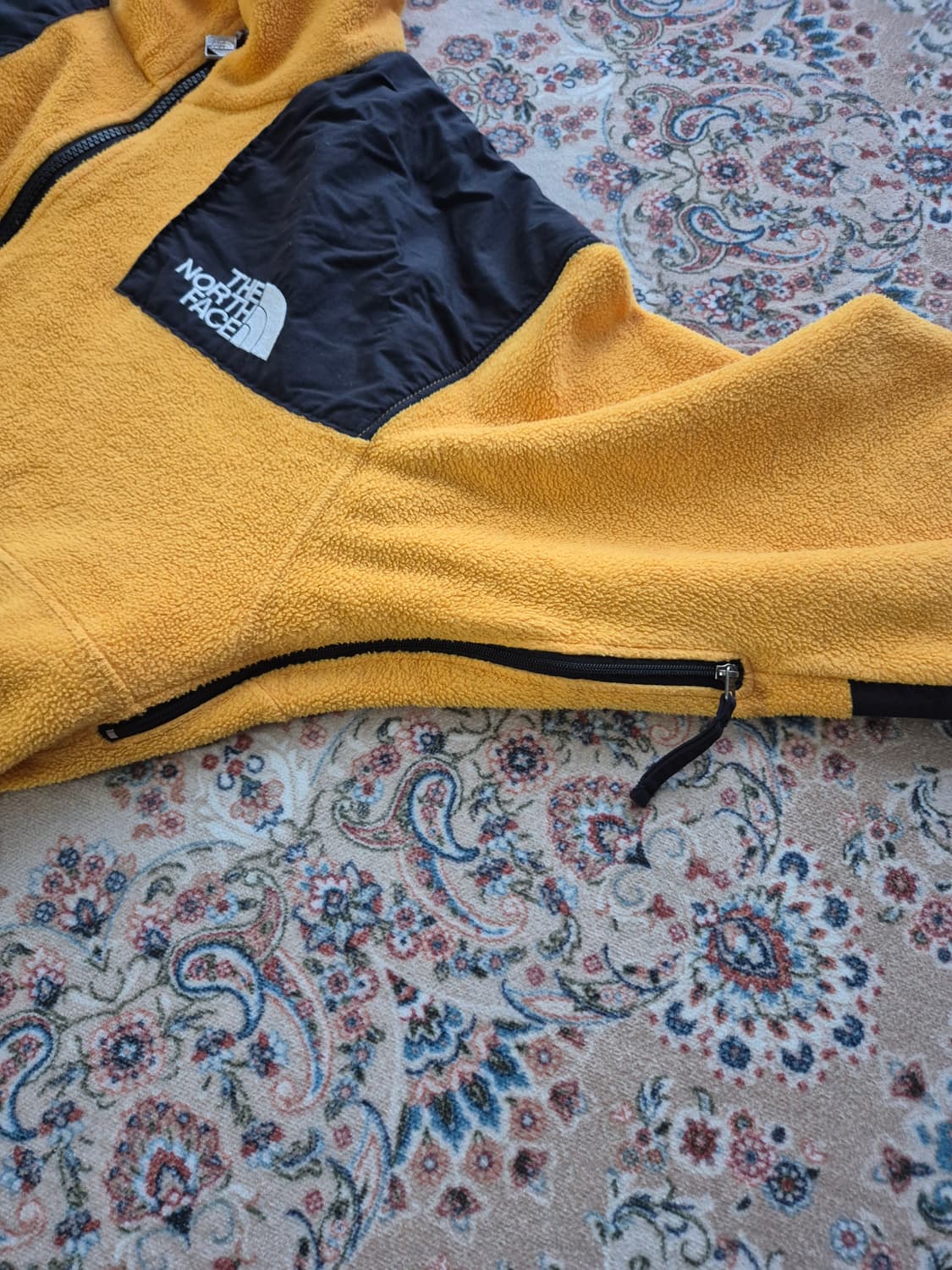 90s 노스페이스 반집업 후리스. 상품이미지4