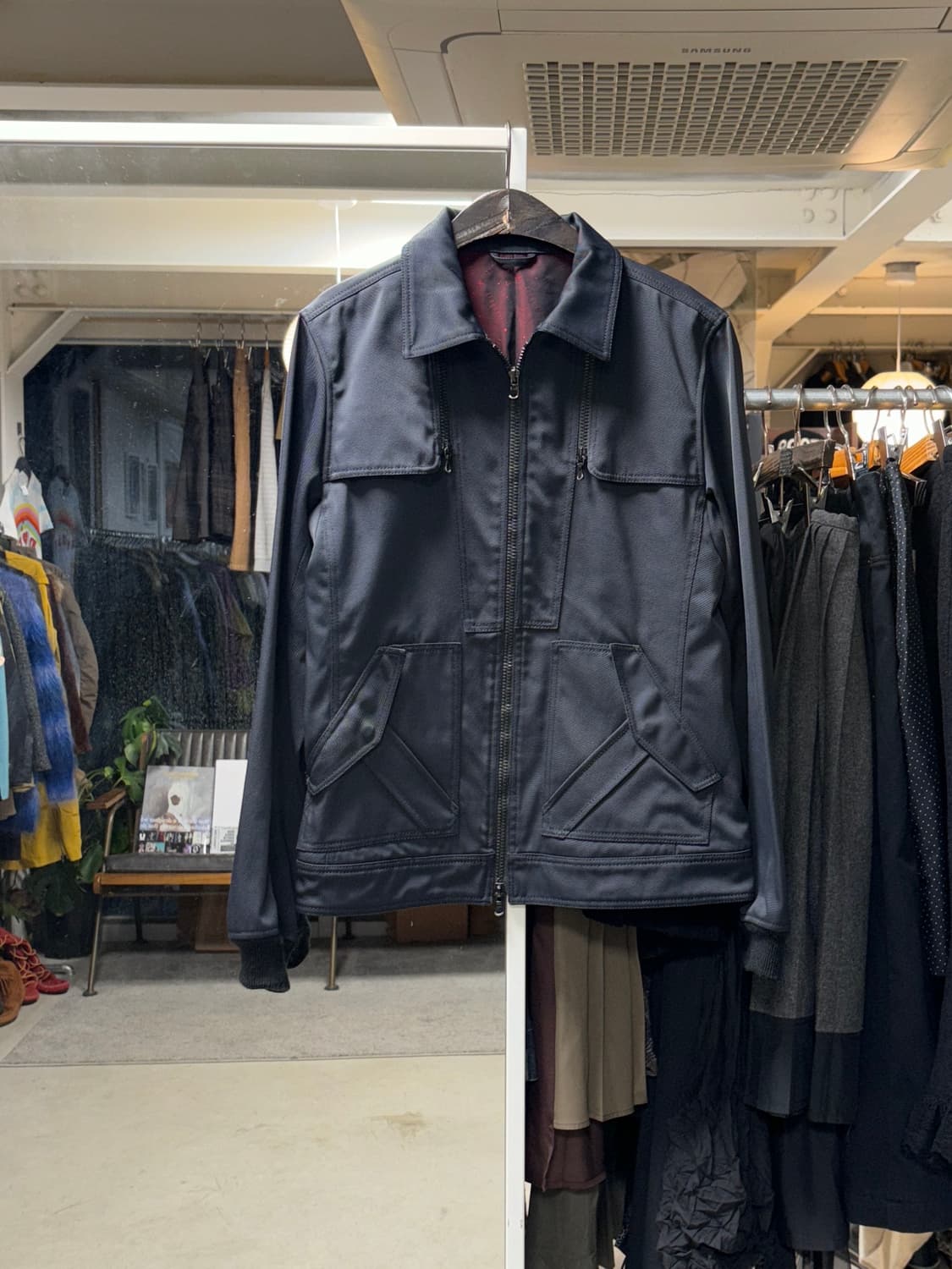 Iroquois 폴리 집업 자켓 상품이미지1